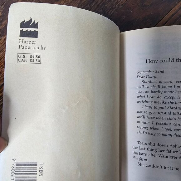 Vintage 90s 1995 Thoroughbred Super Edition Ashleigh's Dream by Joanna Campbell - Picture 9 of 10